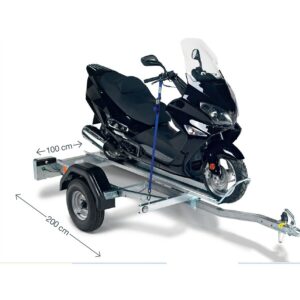 Norauto PM1 1-Motorradanhänger 350 kg
